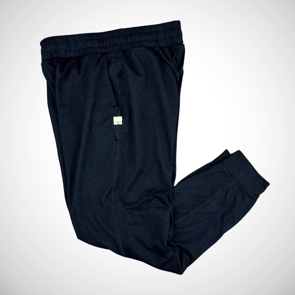 Vuori Boyfriend Joggers Women's size S DreamKnit™ Sweatpants Black Heather - Picture 3 of 9